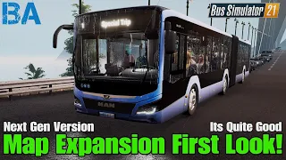 Next Stop FREE Map Expansion First Look - Next Gen Version - Major Update - Bus Simulator 21