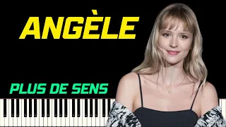 ANGÈLE - PLUS DE SENS | PIANO TUTORIEL