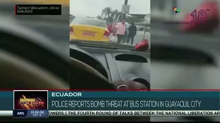 Bomb threat reported at Ecuador bus terminal