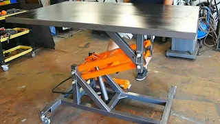 Making Hydraulic Lift Table