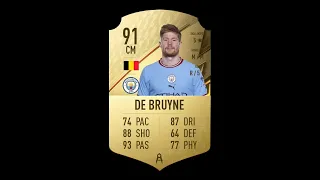 de bruyne card on fifa23