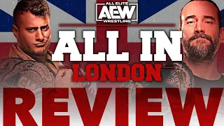 AEW All In 2023 🔴 Rekord: WrestleMania-Feeling im Wembley + LIVE-Bericht | Wrestling Review 27.08.23