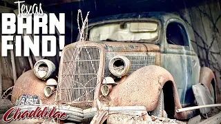 Texas Barn Find · 1935 Ford 3W coupe sitting since 1958!!!