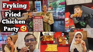 Fryking Authentically Fried 🐓 | Fried Chicken Party At Fryking Thane | @sadimkhan03