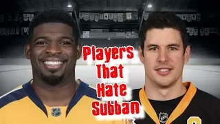 P.K. Subban/His Top 7 Haters