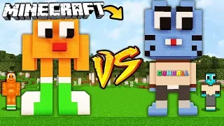 ZAMEK GUMBALLA VS ZAMEK DARWINA W MINECRAFT!