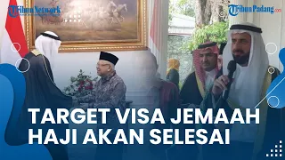 Target Visa Jemaah Haji Indonesia Akan Rampung Usai Menteri Haji Arab Saudi Bertemu KH Maruf Amin