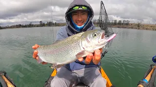 NEW LURES, IMMEDIATE RESULTS - Limit of Rainbow Trout in a Couple Hours