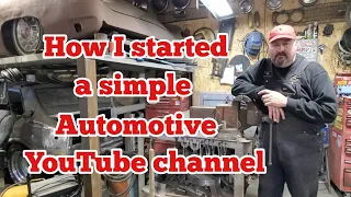 How I started a simple Automotive YouTube channel