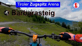 Der Barbarasteig in Biberwier: Ein MTB-Trail mit alpiner Herausforderung