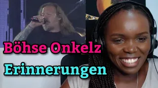 African Girl Reacts to Böhse Onkelz - Erinnerungen (Live am Hockenheimring 2014)