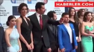 Kenan İmirzalıoğlu & Karadayı Team At 4th Antalya Television Awards - Red Carpet Stage