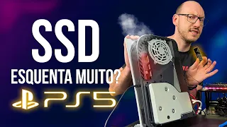 Temperatura do SSD do Playstation 5: vou precisar MESMO de dissipador?