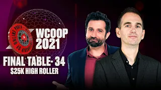 WCOOP Week 2! $25K Super High Roller Final Table ♠️ WCOOP 2021 ♠️ PokerStars