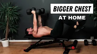 CHEST WORKOUT AT HOME | Follow Along | Rowan Row