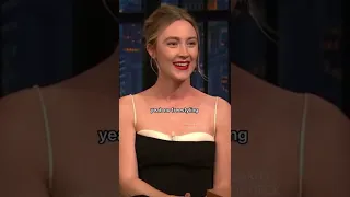 Saoirse Ronan And Timothee Little Women Jo March Seth Meyers