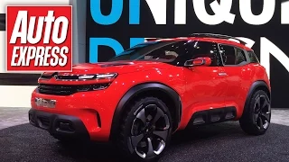 Striking Citroen Aircross concept car revealed in Shanghai