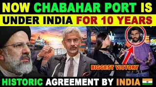 HISTORIC AGREEMENT BY INDIA🇮🇳 NOW CHABAHAR PORT IS UNDER INDIA FOR 10 YEARS | SANA AMJAD