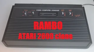 Rambo video computer console a Atari 2600 - darth vader clone renewal/restoration