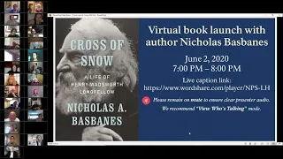 Cross of Snow Virtual Book Launch