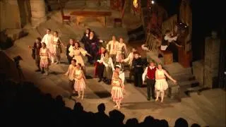 Act 2 Finale - Ruddigore at the Minack Theatre 2012