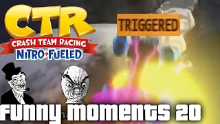 Crash Team Racing Nitro Fueled: Funny Moments #20 (Glitches, Fails, Wins)