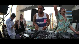 LEXLAY b2b RAY OKPARA @ Happy Techno Rooftop - Barcelona (ES) Offweek 2019