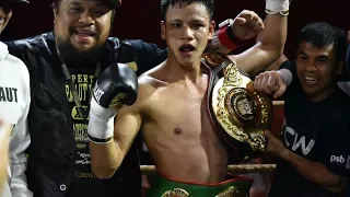 MUHAMAD RIDHWAN BECOMES UBO WORLD SUPER-FEATHERWEIGHT CHAMPION