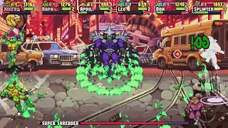 TMNT:Shredder's Revenge/6 Player Co-Op/Final Bosses