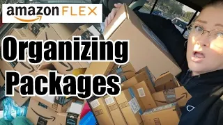 📦 How to organize ALL the packages for EASY drop offs when delivering for Amazon Flex!