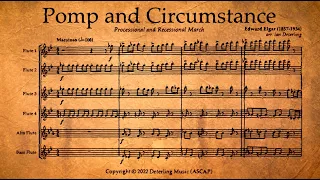 Pomp and Circumstance (for flute ensemble)