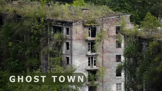 (Remastered) Road to Akarmara. Ghost town in Abkhazia.