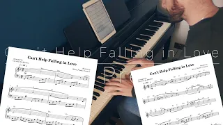 Can't Help Falling in Love (Elvis Presley) [Piano Cover + Sheet Music] - Carmine De Martino