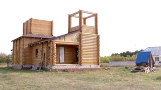 Жители села в Тамбовской области 5 лет своими силами строят храм