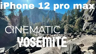 Yosemite 2021 - iPhone 12 Pro Max Cinematic