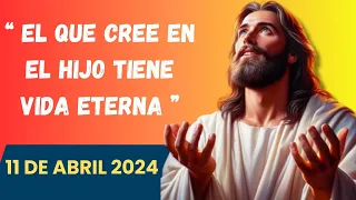 Evangelio De Hoy Jueves 11 Abril 2024 l Reflexión l Biblia l San Juan 3,31-36 l Católica