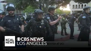Unlawful assembly declared at UC Irvine