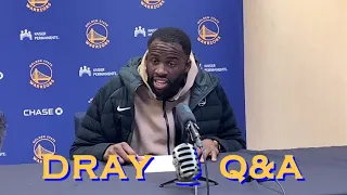 📺 Entire DRAYMOND interview from postgame Warriors: Stephen Curry, Juan Toscano-Anderson, Bjelica