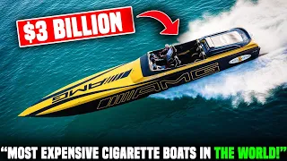7 MOST EXPENSIVE Cigarette Boats In The WORLD!
