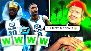 I Decided to Take My ROOKIE Account To THE RUSH 2V2 Event on NBA 2K21 (HARDEST CHALLENGE IN MY LIFE)