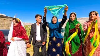 Traditional wedding celebration of nomadic nomads