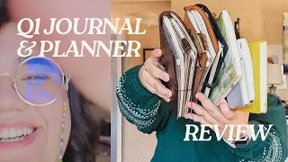 QUARTER ONE PLANNER UPDATE ✦  how my journaling system has changed since January