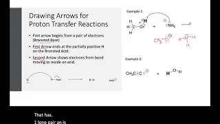 Bronsted Acid Base Arrows