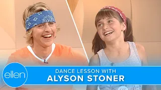 Missy Elliot Dancer Alyson Stoner Teaches Ellen Hip Hop