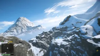 Far Cry® 4 - Death From Above - Wingsuit to Victory, to end the mission and Act II