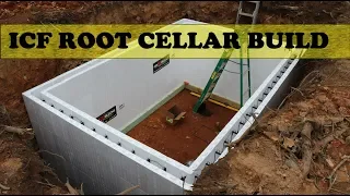 ICF ROOT CELLAR BUILD