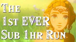 How TotK Was Beaten in Under an Hour for the First Time EVER - Any% Speedrun Breakdown
