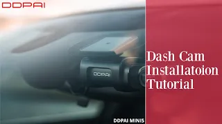 Dash Cam Installation Tips | How to install DDPAI MINI5 Dash Cam?