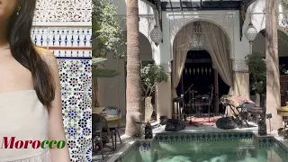 Morocco Vlog🇲🇦I First time in North Africa🐪, tagine, souks, riad, rooftops 🍃