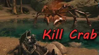 ARK Survival Evolved Alfa crab 115 lvl map Aberration